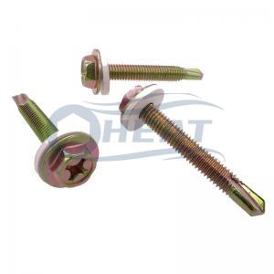 Proveedor de pernos de tornillos autorroscantes de acero galvanizado Proveedor de pernos de tornillos autorroscantes de acero galvanizado